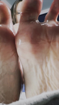 Oiled Feet Asmr Slow Sole POV & Deep Whisper Tease