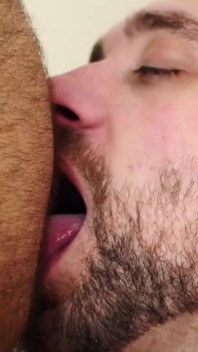 BEARFILMS - Hairy bear Atlas Grant raw fucks Harper Davis