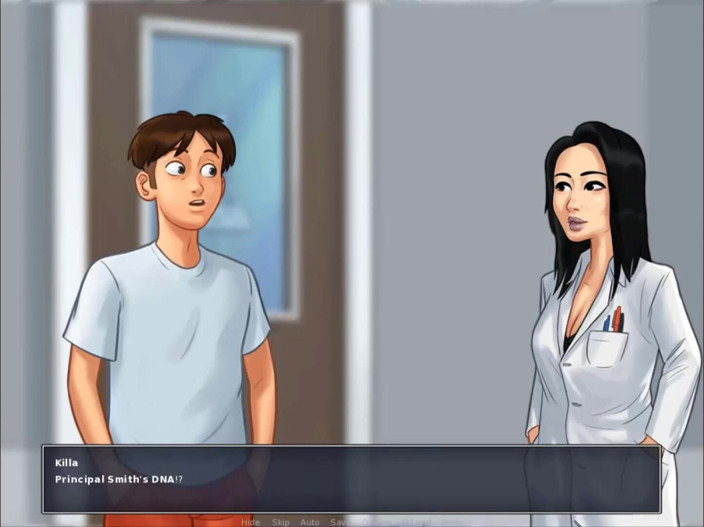 Cartoon Play: Summertime saga part 221 - bitch moan and orgasms