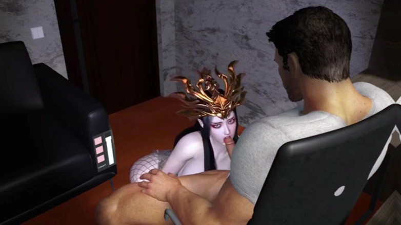 X Hentai: Medusa Queen과 잘생긴 남자 - 헨타이 무수정 3D V160