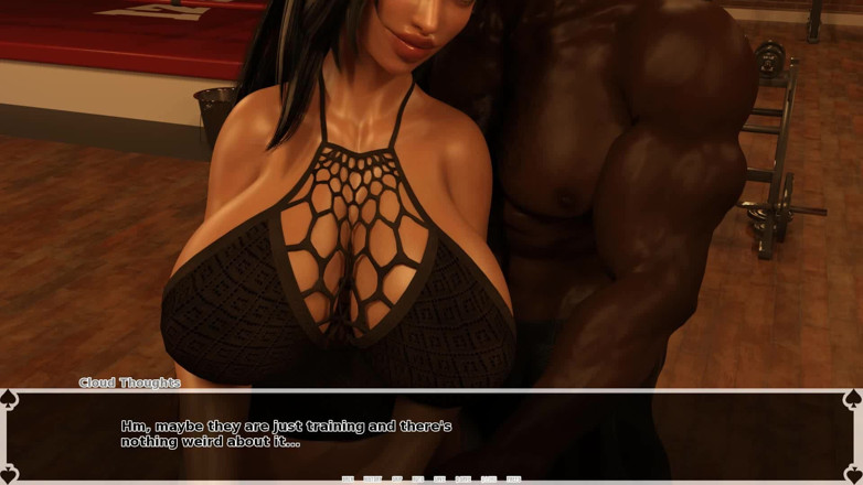 Dirty GamesXxX: Tifa's Dark Heaven: Cuckold Watches His Girl Giving Tit Job...