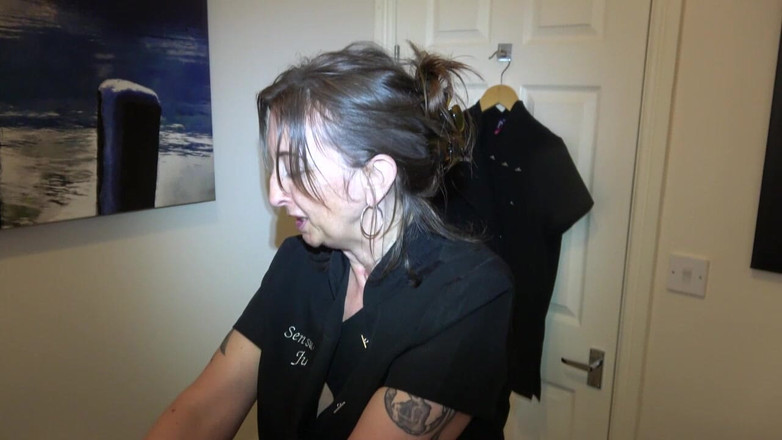 Nicola Hotwife: Nicola Sensualised by Julie &amp; Crystal