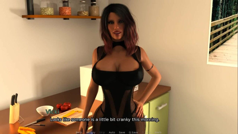 Dirty GamesXxX: Thirsty for my guests: mature MILF with huge fake tits...