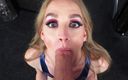 Pure TS and becoming femme: Blonde hottie sucks some serious cock