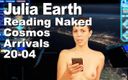 Cosmos naked readers: Julia Earth &amp;amp; Alex Reading Naked the Cosmos Arrivals 20-04 Pxpc1204-001