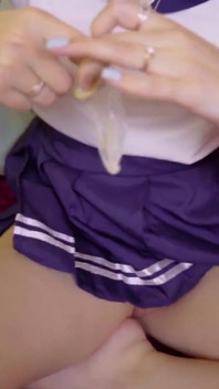I fucked my roommate while she was filming an anal tail video