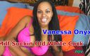 Average Joe xxx: Vanessa Onyx сосет белый член в видео от первого лица
