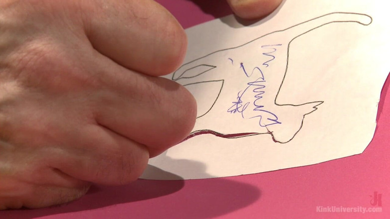 Kink University: 스킨 스텐실링: 마크를 만드는 창의적인 방법
