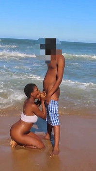 Beach Blow Job