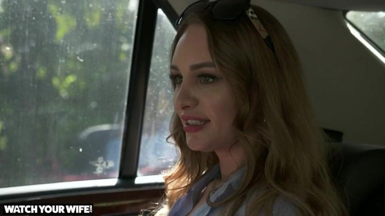 Naughty America: Daisy Stone Fucks Her Driver While Her Husband Watches