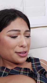 College Girl Reyna Belle Gets an a for Cock Sucking