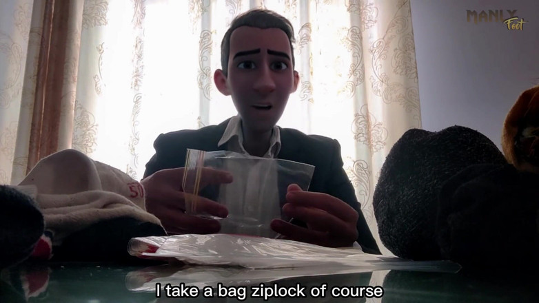 Manlyfoot: Step Gay Dad - Sockfather - The Dark Underbelly's Heart är den begagnade...