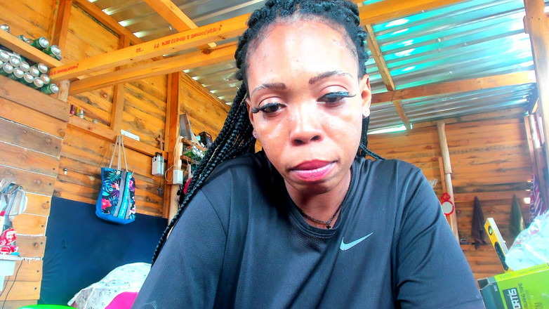 AnalEbony: Yoğun 31 talimatı seansı sırasında büyük götüme yumruk sokma