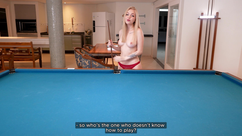 Jenny Kitty: Stepsister Won at Strip Billiard and Still Sucked My Cock