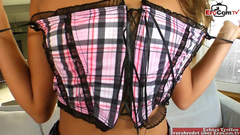 EroCom: Pretty and skinny Latina slut with small tits enjoy the...