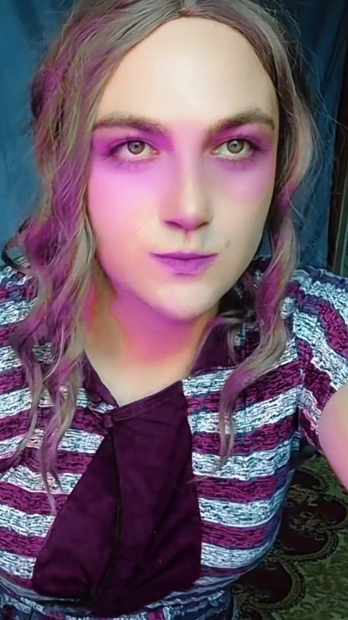 Kitty_Cross: 핸즈프리 사정 핑키 섹시한 레이디보이 귀엽고 맛있는 자지 자위