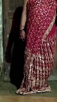 Young Indian Couple Kissing