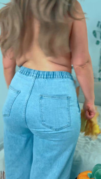 Hands Instead of a Bra, That's Sexy!