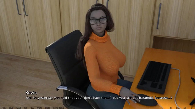 Dirty GamesXxX: Where the heart is: nerdy shy girl with huge tits...