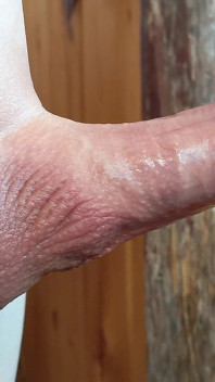 Small Hairless Virgin Phimosis Dick Braves the Cold for Some Hands-free Edging and Leaking Cum
