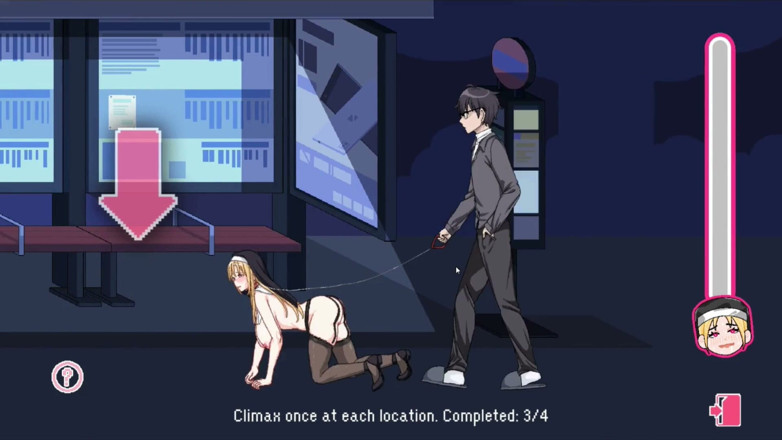 NSFWOtaku: Joc Hentai - Biserica Hentai Scene de sex 3 (Rika Eroinele călugărițe obraznice) -...