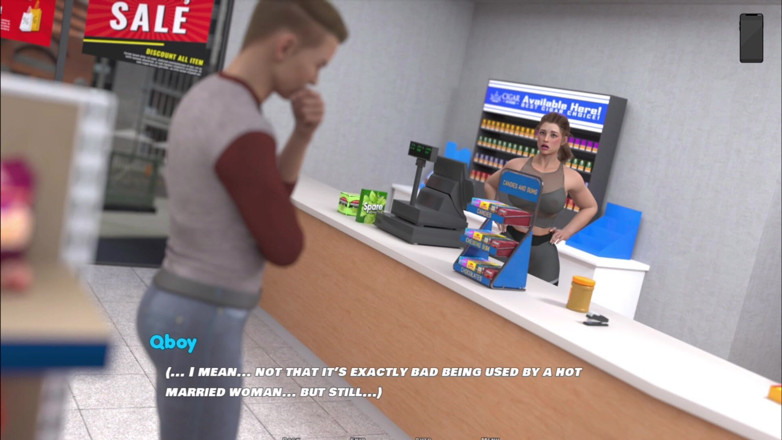 Q Boy: Skladník Vdaná Žena kouří - MILF posedlost - E37