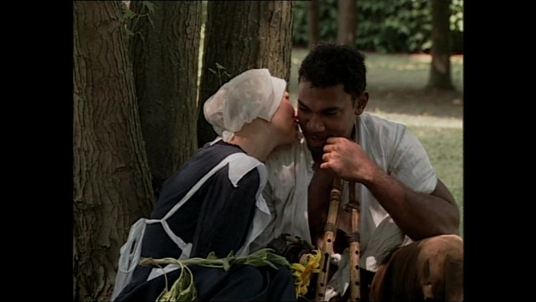 Black Sinner: Une jeune blonde vintage à forte poitrine se fait enculer et éjaculer...