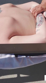 Tall Amazon with Big Butt Fucked by the Pool