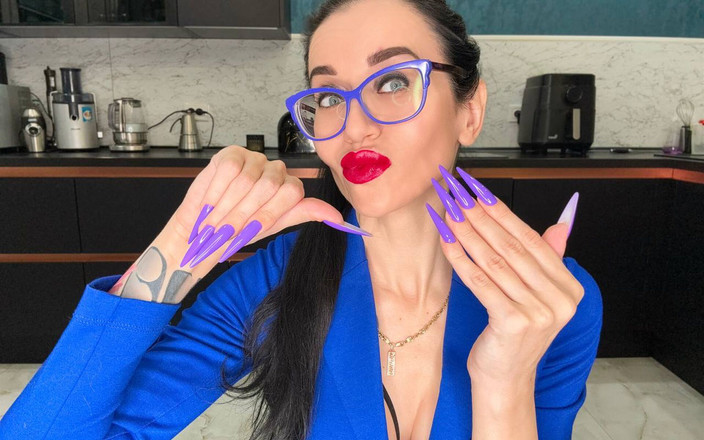 Julia domaina: New Longer Shape and New Purple Color, Claws, Long Flexible...