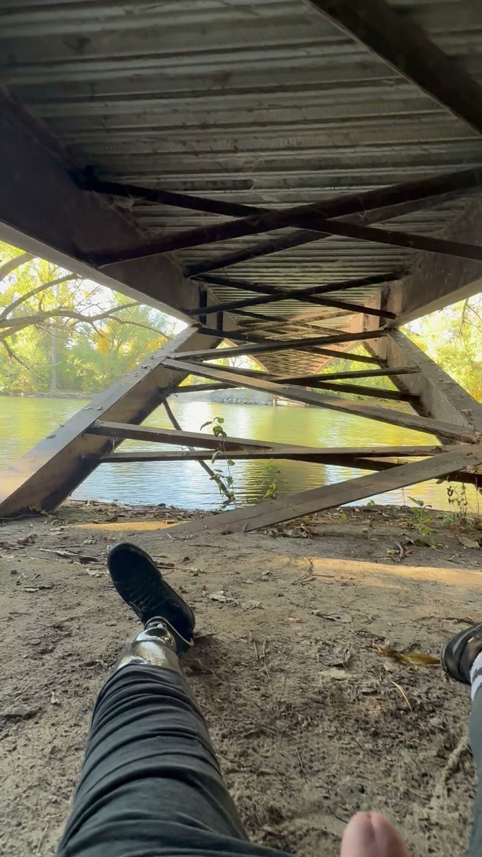 unemployedrobot: Öffentlicher Masturbation boise Idaho Greenbelt Fahrradweg