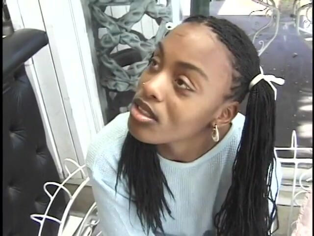 Hot and Wet: Black girl likes to suck white dick