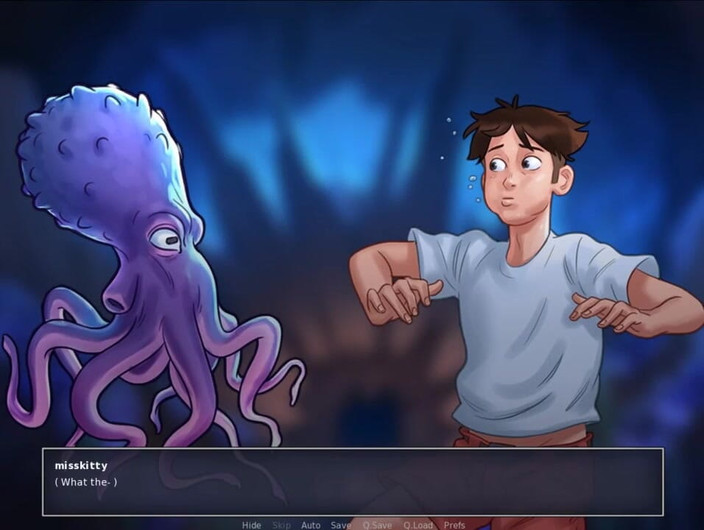 Miss Kitty 2K: Kisah musim panas kisah duyung seksi aqua akhirnya muncul!- bagian 146