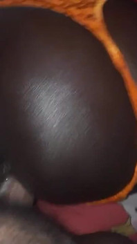 Ebony Ass with White Dick