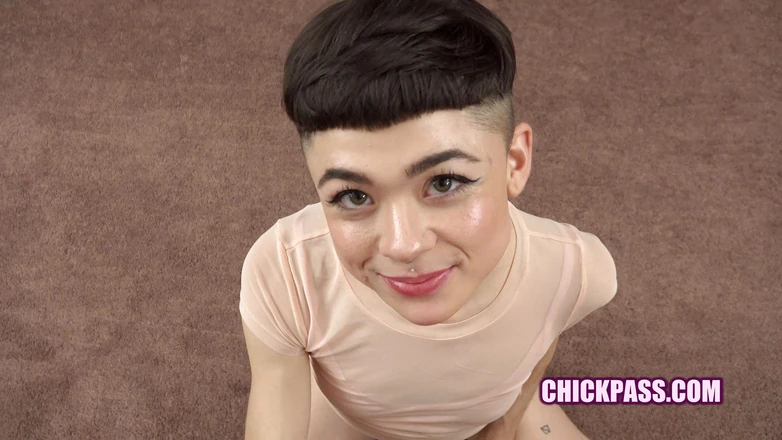 ChickPass Amateurs: Raunchy alt chick Magenta Lexx is taking some cock from...