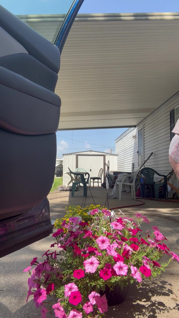Big Ass 4 U: Blumen watering, titten und arsch blankziehen