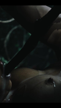 Asian Japanese Girl Emiri Momota Gets Trapped in the Woods - Vines Bondage Creampie
