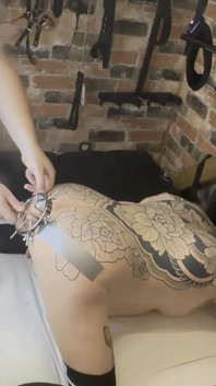 Master Fucks Gigi's Stretched Open Hole with Speculum