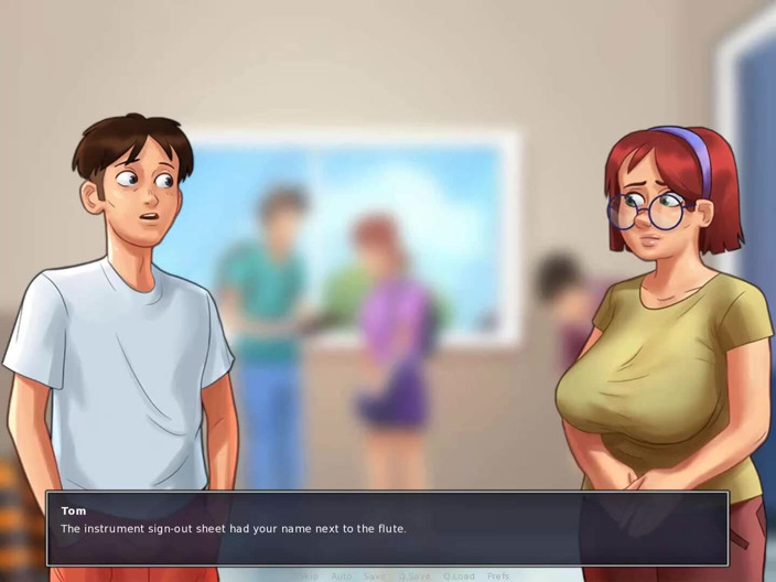 Dirty GamesXxX: Summertime Saga: silly college girls ep.26