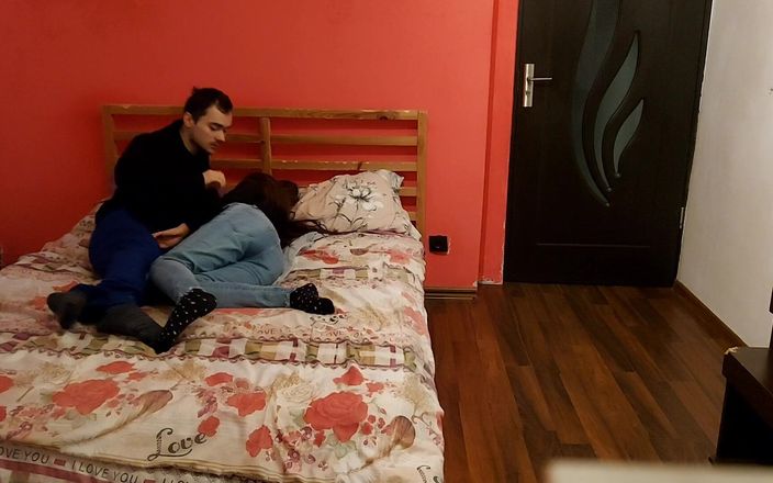 Alex and Luiza: Kochać się późną nocą z uroczą drobną brunetką