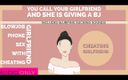 Camp Sissy Boi: AUDIO ONLY - Cheating girlfriend phone sex talks to you while...