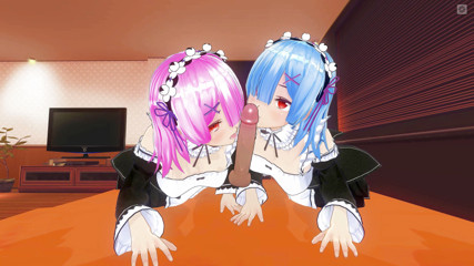 H3DC: 3D HENTAI POV. Ram och rem suger din kuk