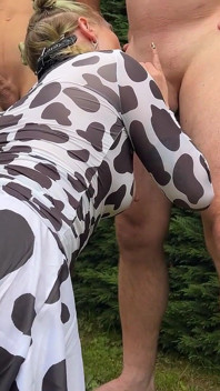Laisse la vache laitière meugler