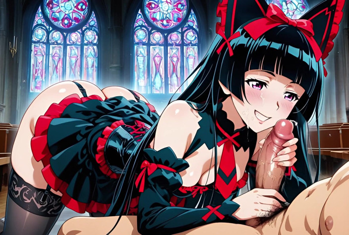 You top AI: Rory Mercury Seduced Yohji Itami Right in the Temple in...