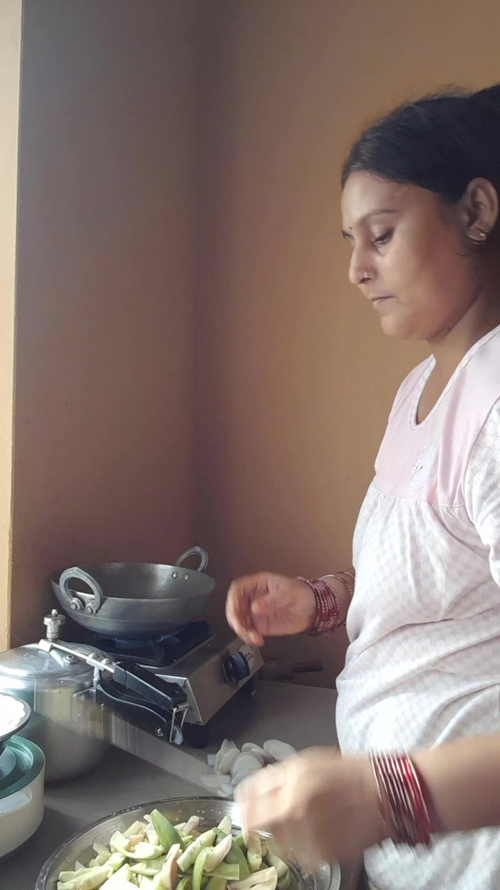 Puja555: Puja Bhabhi Dimineața Blog-uri scena băii cu curățenie în casă