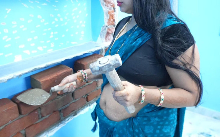 Neha bhabhi0832: Mechanic Taught Landlady to Work, Peer Mistress Mason in Hindi...