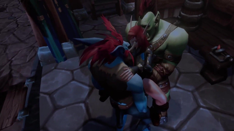 Wraith ward: Elf double teamed by an Ork and a Troll
