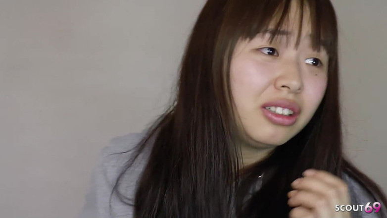 Asian porn collection: Skinny Japanese College Teen Shino Fucked by Teacher in Front...