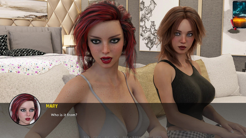 3D Cartoon Porn: Reunion 14 - belanja lingerie jennifer dan lisa