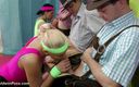 Goldwin pass: Orgie germană sălbatică din Lederhosen cu fete aerobic flexibile