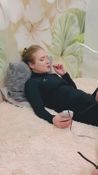 Electrical Stimulation of the Penis of a Tied Slave